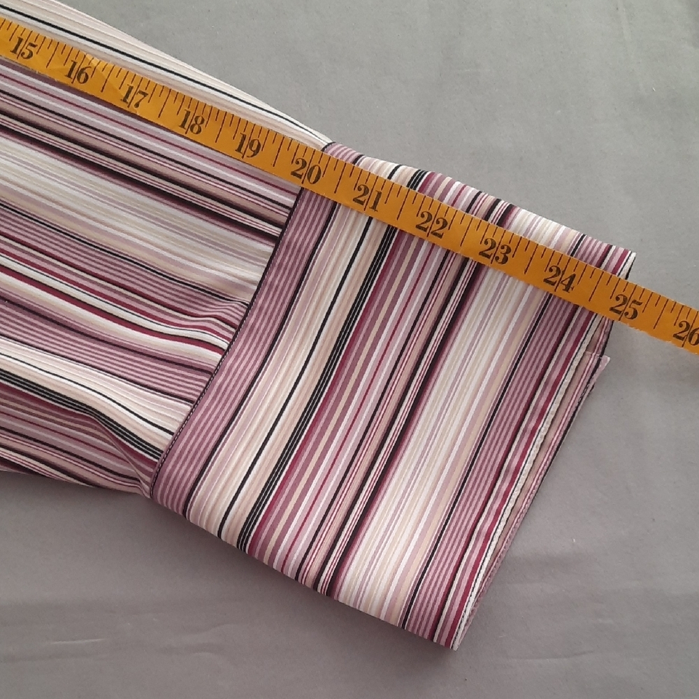 Maggie Barnes Striped Blouse 3X - Picture 11 of 12